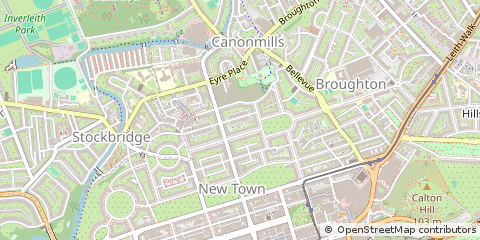 Map of Edinburgh