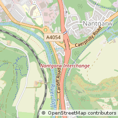 Map of Cardiff