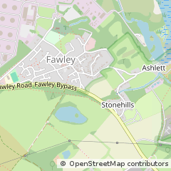 Map of Southampton, Hampshire