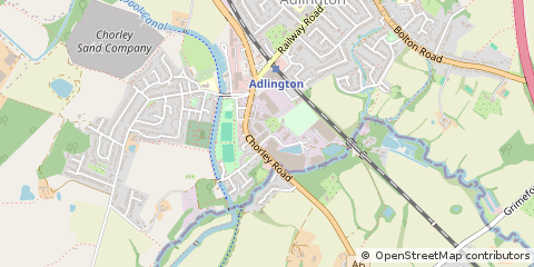Map of Chorley