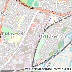 Map of Norwich, Norfolk