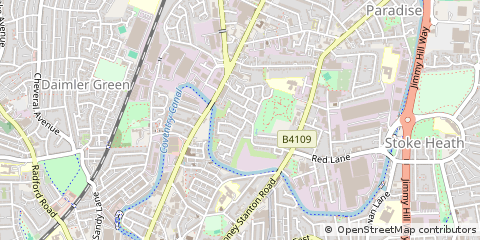 Map of Coventry