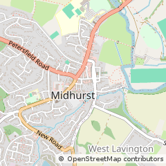 Map of Midhurst, West Sussex