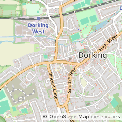 Map of Surrey