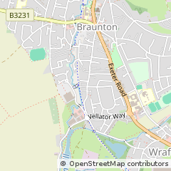 Map of Braunton