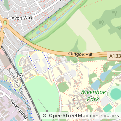 Map of Colchester, Essex