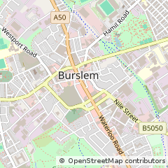 Map of Stoke-on-Trent