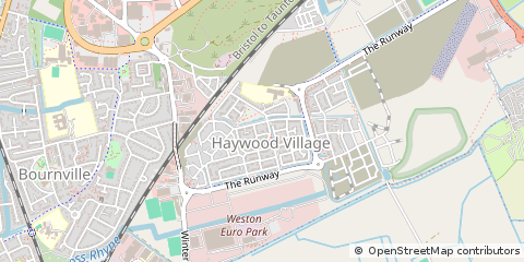 Map of Weston-Super-Mare