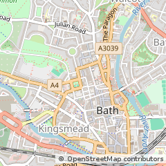 Map of Bath