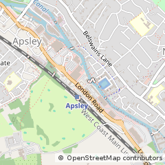 Map of Apsley Hemel Hempstead, Herts