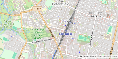 Map of Cambridge
