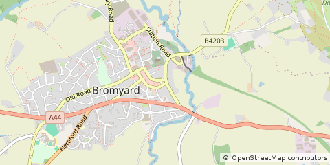 Map of Bromyard