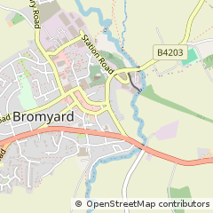 Map of Bromyard