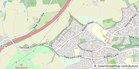 Map of Birmingham
