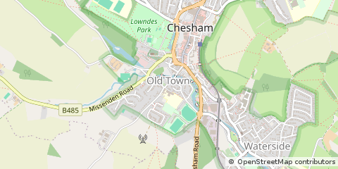 Map of Chesham