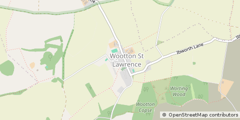 Map of Basingstoke, Hampshire