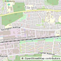Map of West Midlands