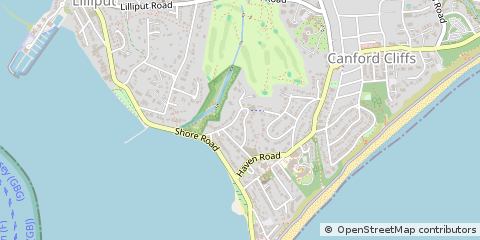 Map of Poole