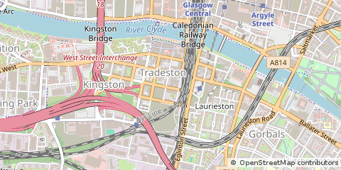 Map of Glasgow