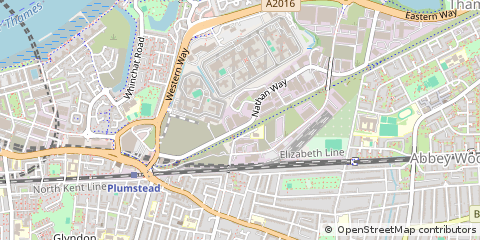 Map of London, Plumstead