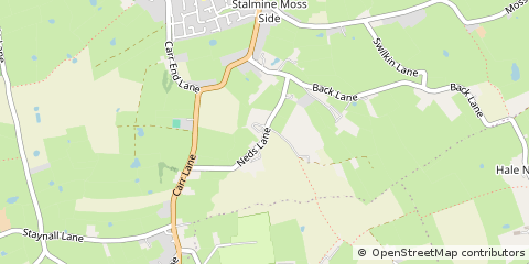 Map of Poulton-LE-Fylde, Lancashire