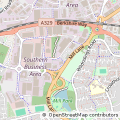 Map of Bracknell
