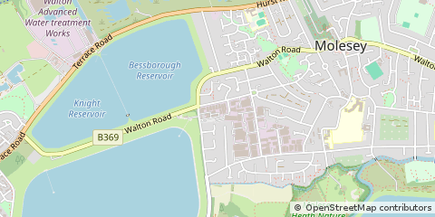 Map of Surrey
