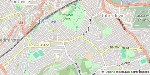 Map of Bristol