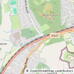Map of Colwyn BAY