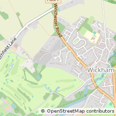 Map of Fareham
