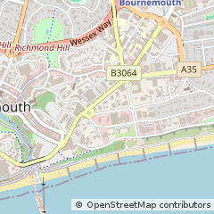 Map of Bournemouth
