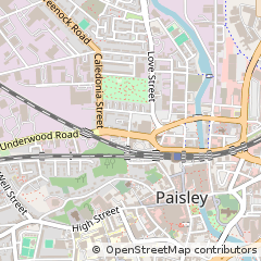 Map of Paisley