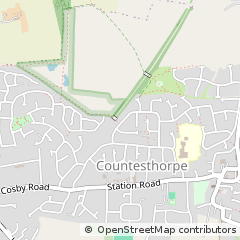 Map of Leicester