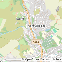 Map of Rossendale, Lancashire