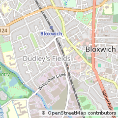 Map of West Midlands