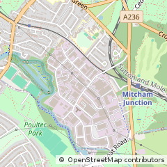 Map of Mitcham