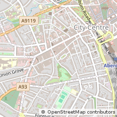 Map of Aberdeen