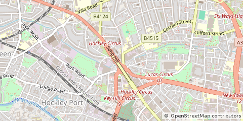 Map of Birmingham