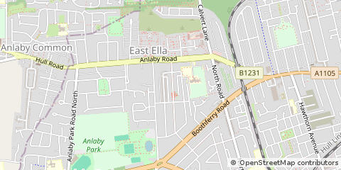Map of Hull