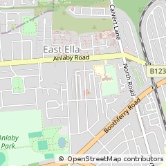 Map of Hull