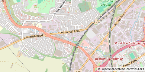 Map of Leeds
