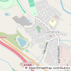 Map of Richmond, North Yorkshire