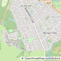 Map of Southampton, Hampshire