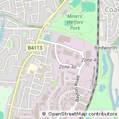 Map of Coventry, Warwickshire