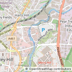 Map of Brierley Hill, West Midlands