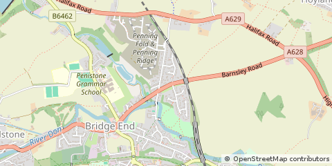 Map of Sheffield