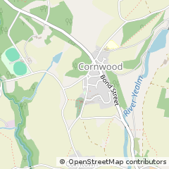 Map of Ivybridge, Devon