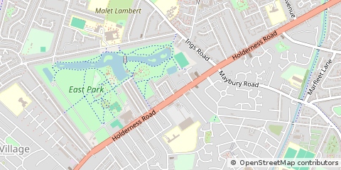 Map of Hull