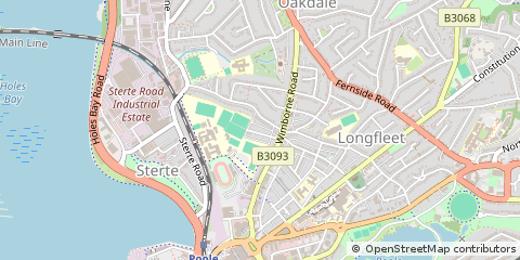 Map of Poole