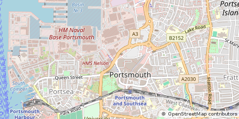 Map of Portsmouth